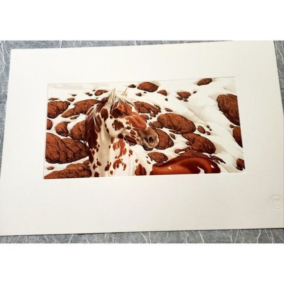 Bev Doolittle Hide and Seek Suite 6 Print Portfolio Book 10,294 Horses Western L - Picture 11 of 13